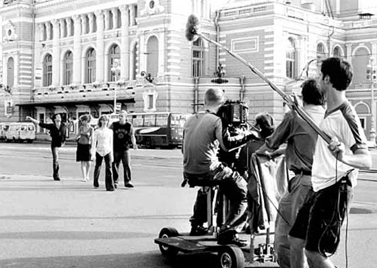 tournage a Saint-Petersbourg
