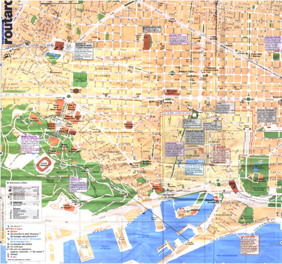 plan de Barcelone