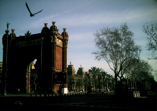 Arc de triomphe  Barcelone.
